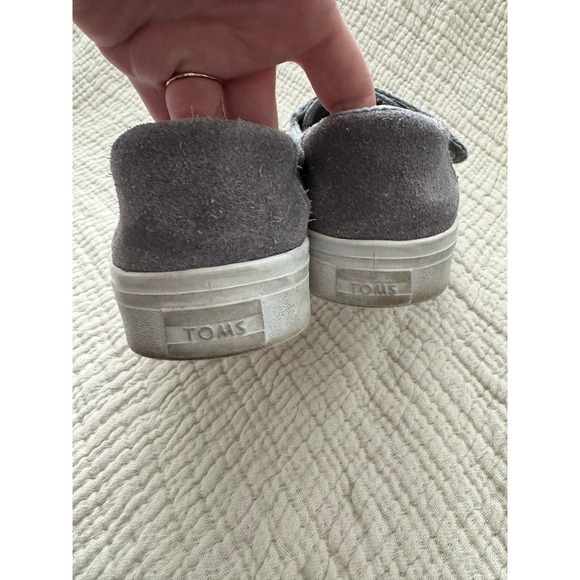 TOMS Altair Felt and Suede Slip On Sneakers Size 6.5 - Picture 5 of 7